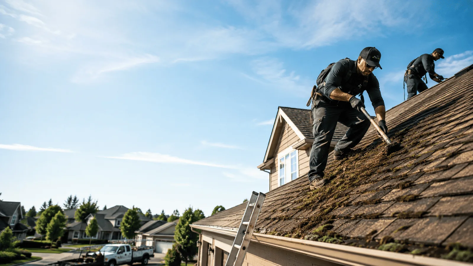 Roof Moss Removal in Metuchen, NJ near me